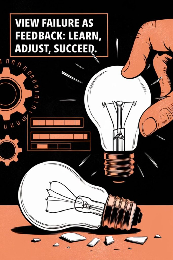 Broken light bulb replaced by a glowing new one
